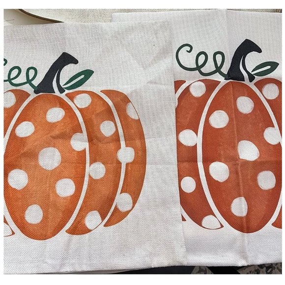 Pumpkin Decorative Pillow Cover Case Thanksgiving Farmhouse Cottage Fall Decor - Picture 8 of 10